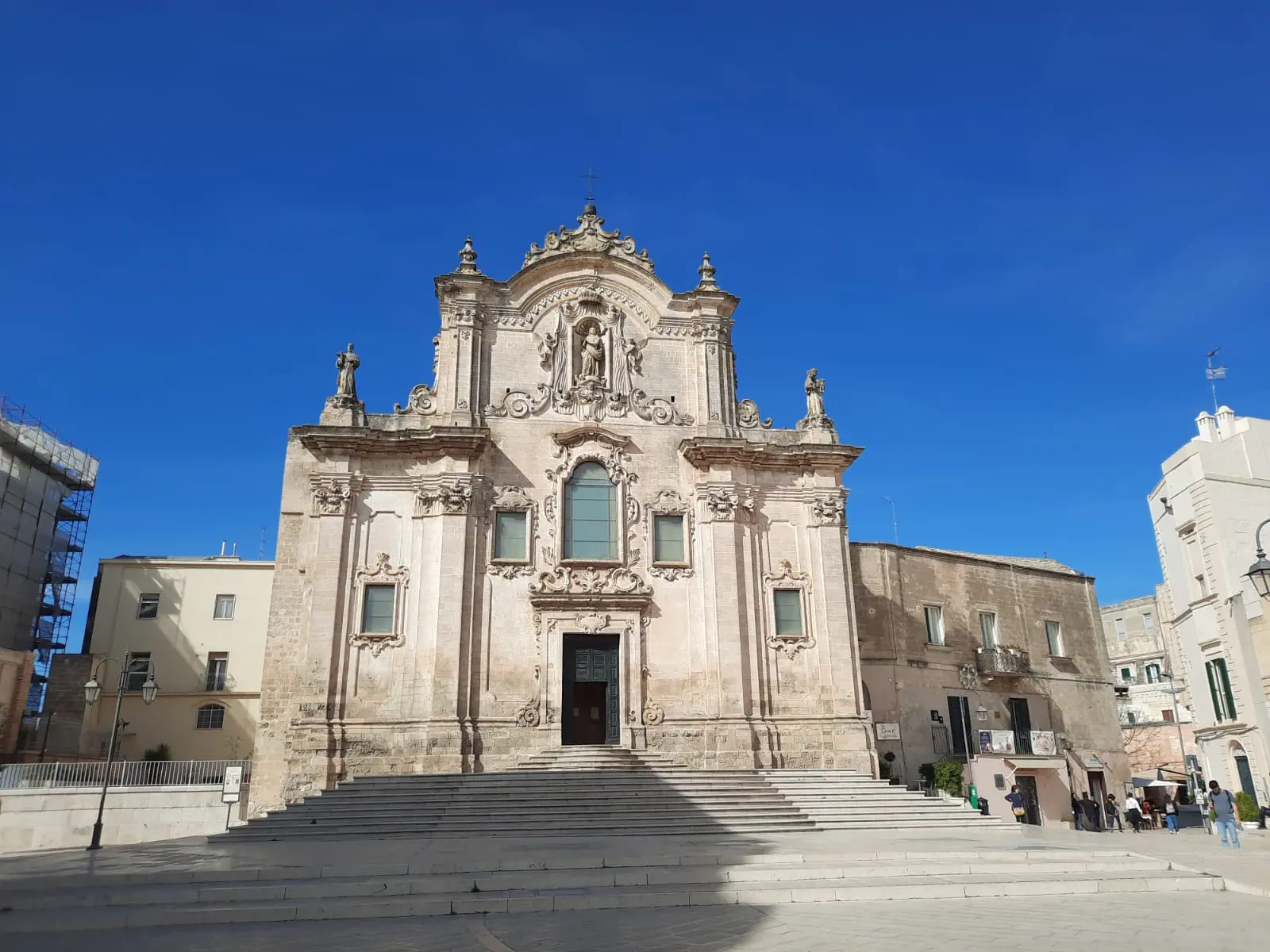 San Francesco d'Assisi Church in Matera historic center