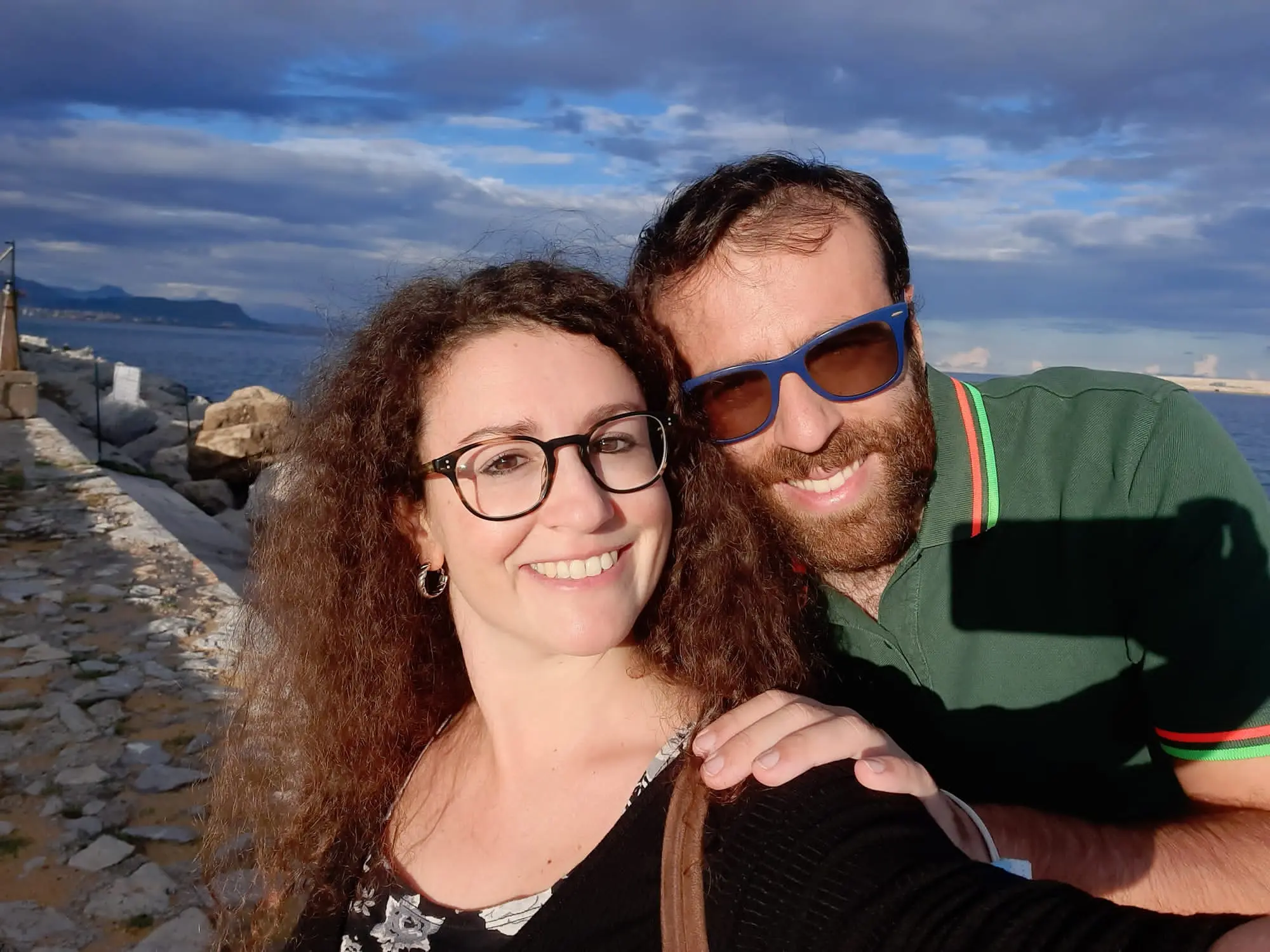 Anna and Ricky in Palermo