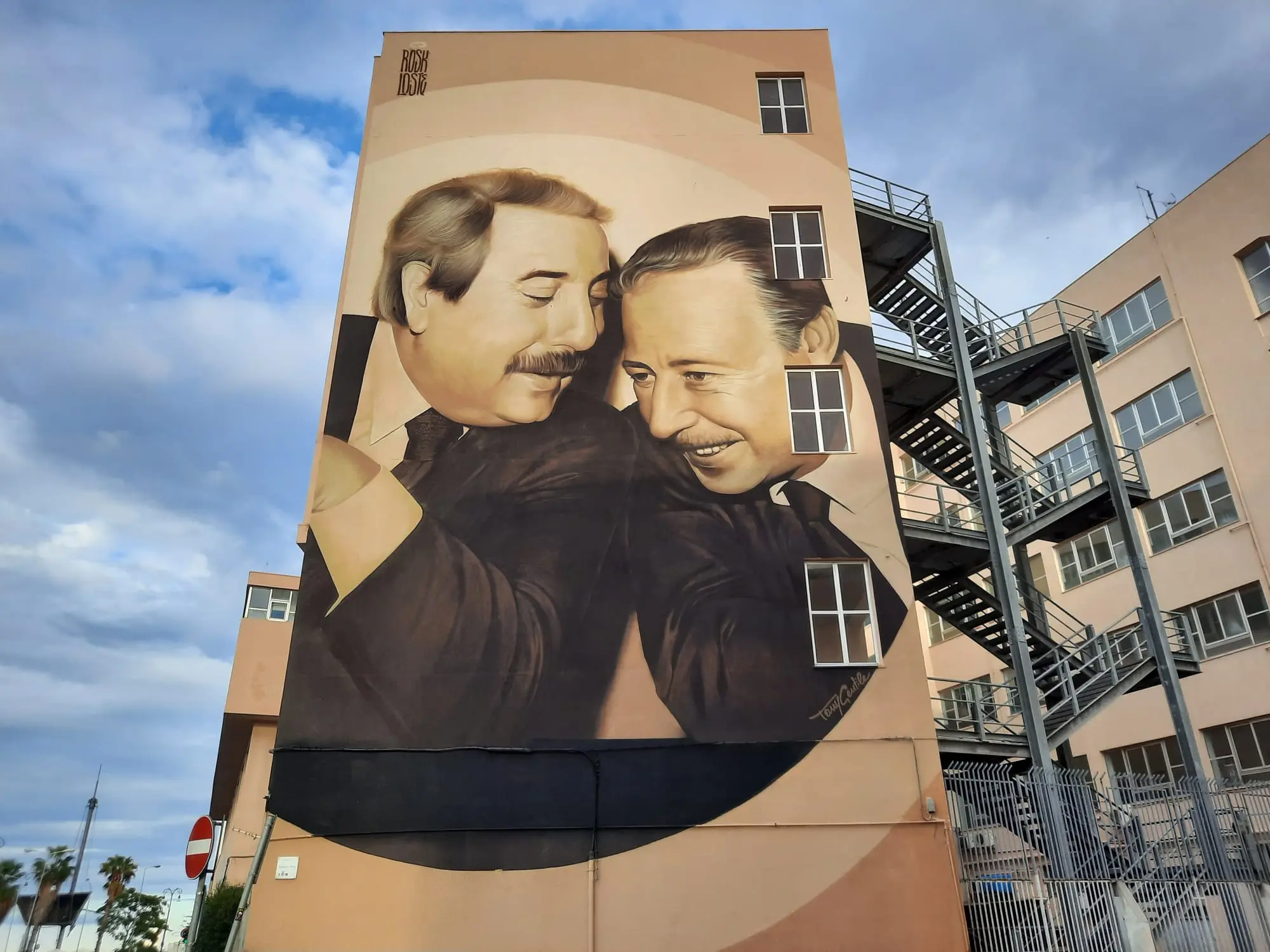 Murales of Falcone & Borsellino, Palermo