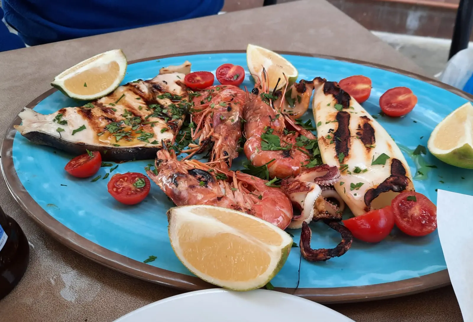Mixed Grilled Seafood at Roxy