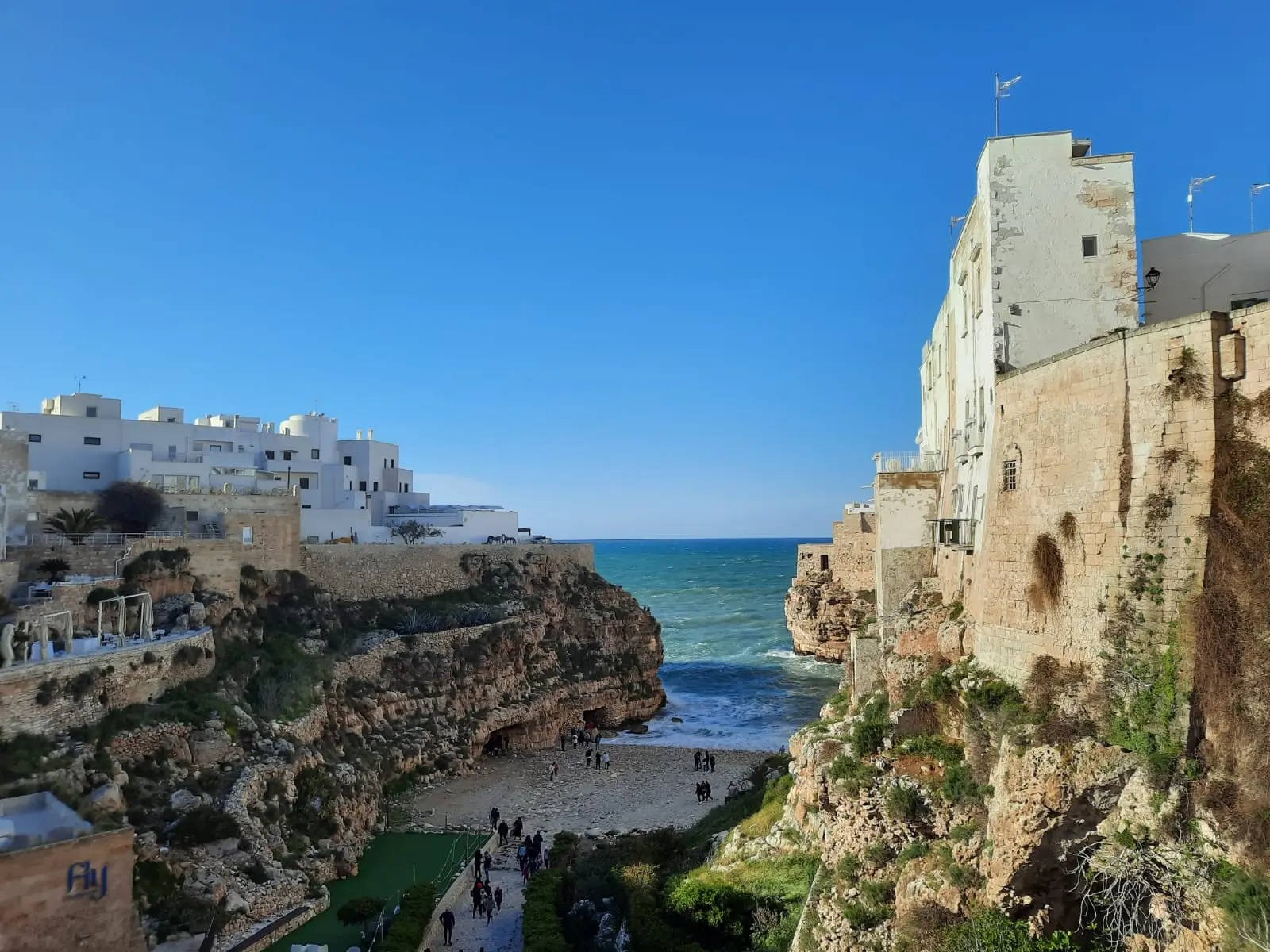 Polignano a Mare panoramic view