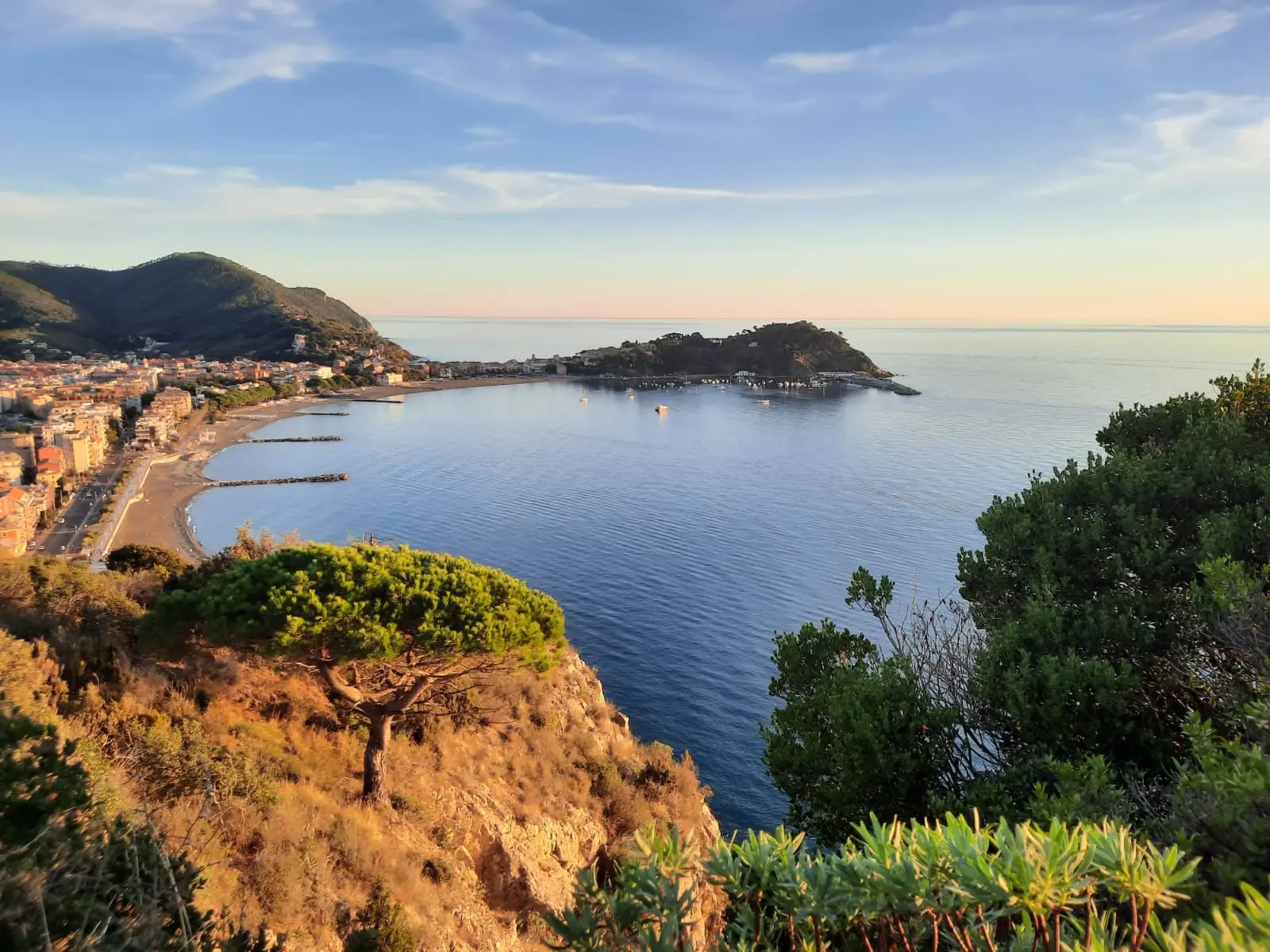 A scenic view of Sestri Levante
